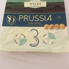 VILVI Kõva juust PRUSSIA 45% RKA 180g