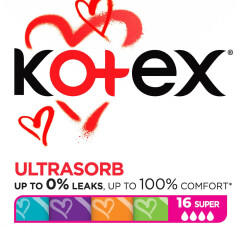 KOTEX Hig.tamponi kotex super 16pcs