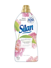 SILAN Skalbinių minkštiklis SILAN AROMATHERAPY PEONY & WHITE 1,8l