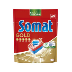 SOMAT Indaplovių tabletės gold 34pcs