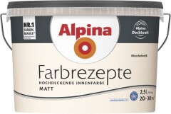 ALPINA VALMISTOONITUD FARBR  MATT MUSCHELWEISS 6,5l