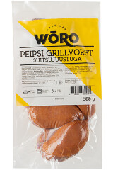 WÕRO Peipsi grillvorst juustuga 0,6kg