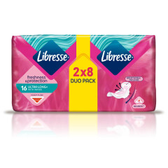 LIBRESSE Higiēnas paketes Super Duo 16pcs