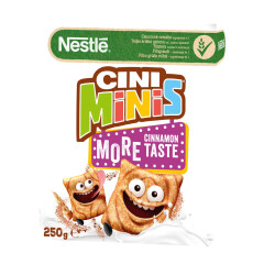 NESTLÉ Dribsnių kvadratėliai Nestle Cini Minis 250g