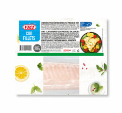 VICI MSC Atlantic Cod fillet portions 0,2kg