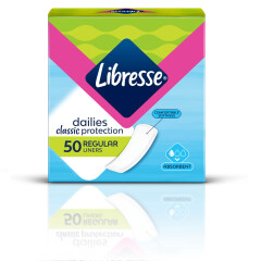 LIBRESSE Hig.įklotai LIBRESSE CLASSIC,50vnt 50pcs