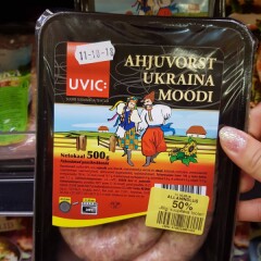 UVIC Ahjuvorst Ukraina moodi 500g