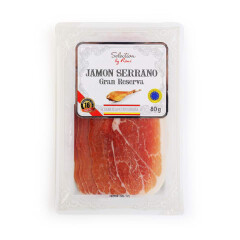 SELECTION BY RIMI Jamon Serrano Gran Reserva 80 g 80g