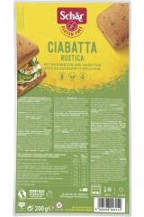SCHÄR Ciabatta Rustica pre-baked multigrain bread 200g
