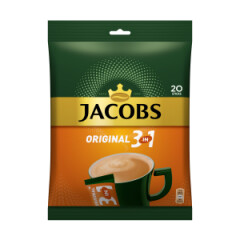 JACOBS Tirpiosios kavos gėrimas Jacobs 3in1 304g