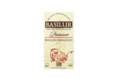 BASILUR Melnā tēja maisiņos Earl Grey 25x2 50g