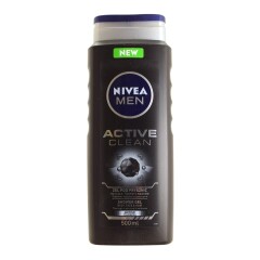 NIVEA MEN DUSHIGEEL ACTIVE CLEAN meestele 500ml
