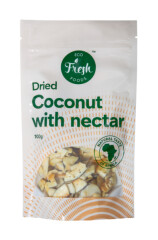 ECO FRESH Džiov. kokosų drožles ECO FRESH (su kokosų nektaro sirupu) 0,1kg