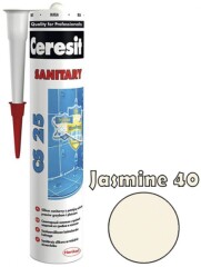 CERESIT Ceresit CS25 Nr.40 280ml Sanitārais silikons Jasmīna 280ml
