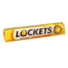 LOCKETS Pastilės LOCKETS HONEY & LEMON, 41 g 41g
