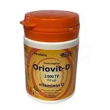 ORIOVIT-D Oriovit-D 100mcg kramt. tab. N100 (Orion Coporation) 10pcs