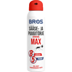 BROS Saase-ja puugitörje aerosool Deet Max 90ml