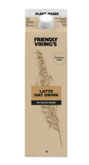 FRIENDLY VIKING'S Friendly Viking's Oat Drink Latte 1000ml