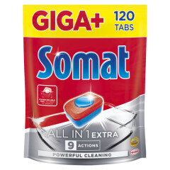 SOMAT All in One Extra 120 Tabs 120pcs