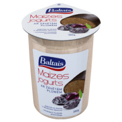 BALTAIS Leivajogurt mustade ploomidega 380g