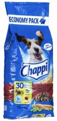 CHAPPI Sausas šunų ėdalas CHAPPI, su jautiena ir paukštiena, 13,5 kg 13500g