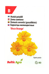BALTIC AGRO Marigold 'Disco Orange' 80 seeds 1pcs
