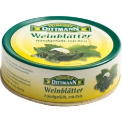 DITTMANN Viinamarjaleherullid riisitäid. 200g