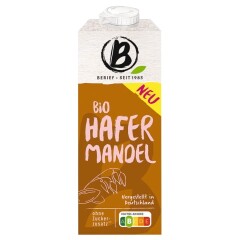 BERIEF Organic oat and almond drink BERIEF, 8x1l - LT-EKO-001 1l