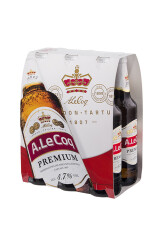 A. LE COQ Hele õlu Premium 6-pakk 3l