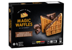 MAGIC WAFFLES Külmutatud Belgia vahvlid šokolaaditäidisega 4x80g 320g