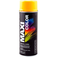 MAXI COLOR Purškiami dažai MAXI COLOR RAL1021, Rape Yellow, 400 ml 400ml