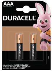 DURACELL Patareid AAA 2pcs