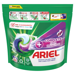 ARIEL Geelkapslid Pods+ Complete Fibre Protection 36pcs