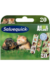 SALVEQUICK PLAASTRID ANIMAL PLANET 3SUURUST/ 20pcs