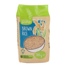 RIMI GREATLIFE Pruun riis 500g