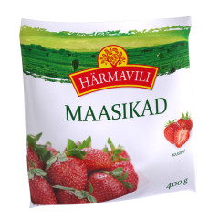 HÄRMAVILI Strawberries Härmavili 400g 0,4kg