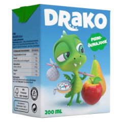 DRAKO Drako Pirni-õunajook 200ml