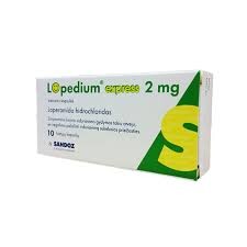 LOPEDIUM Lopedium express 2mg caps.N10 (Sandoz) 10pcs