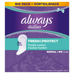 ALWAYS Higieniniai įklotai ALWAYS NORMAL, 60vnt 60pcs