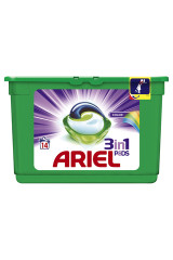 ARIEL Želinės skalbimo kapsulės ARIEL Color 3 in 1, 14 vnt 14pcs