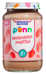 SALVEST Maasikapüree jogurtiga (8 kuud) 200g
