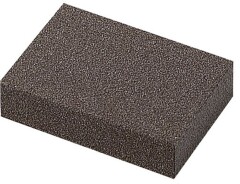 WOLFCRAFT Sanding block foam rubber 80/120 97×67×25 1pcs