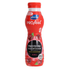 VALIO PROFEEL Geriamasis baltyminis jogurtas VALIO PRO FEEL vyšn. sk. 275g