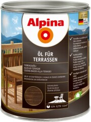 ALPINA Aiamööbliõli Alpina 0.75L tume 0,75l
