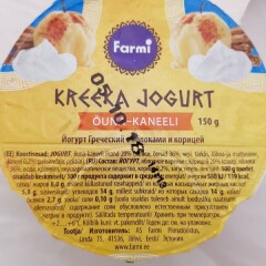 FARMI Kreeka jogurt õuna-kaneeli 150g