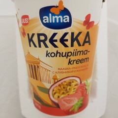 ALMA Graik. varškes kremas ALMA su brask., pasiflor., 4,8% rieb. 380g