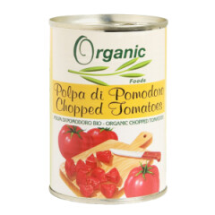 ORGANIC TÜKELDATUD TOMAT 240g