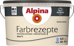 ALPINA Vesidispersioonvärv sisetöödeks Alpina Farbrezepte 2.5L hall 2,5l