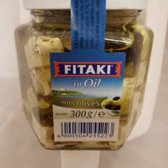 FITAKI Fitaki pehme juustukuubikud oliividega 300g