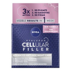 NIVEA Nakts sejas krēms CELLULAR Anti Age 50ml